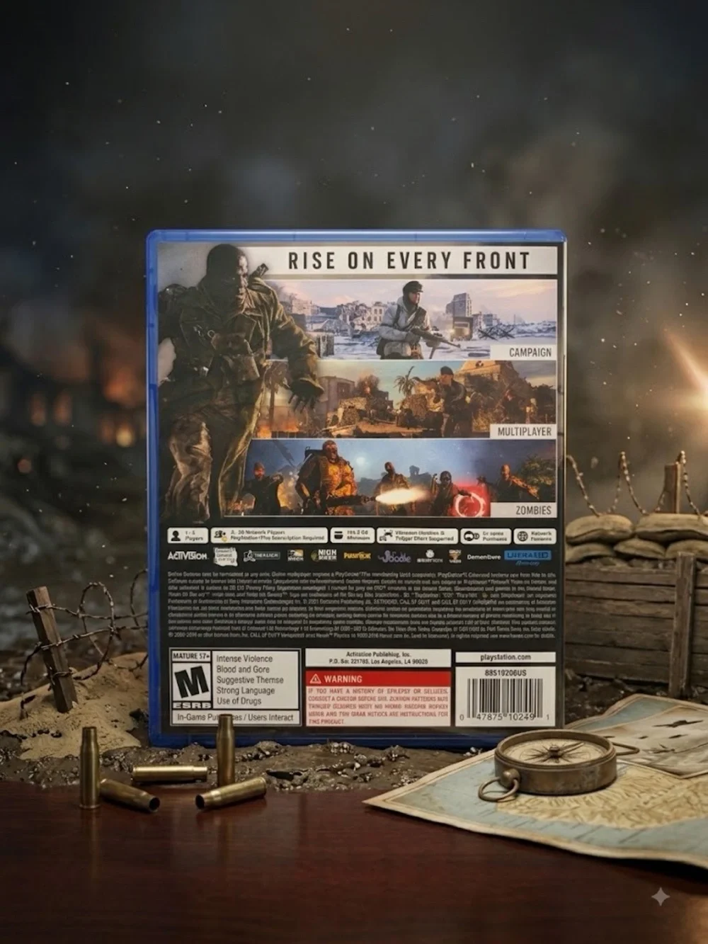 Call of Duty Vanguard PS5 PlayStation 5 WWII Video Game